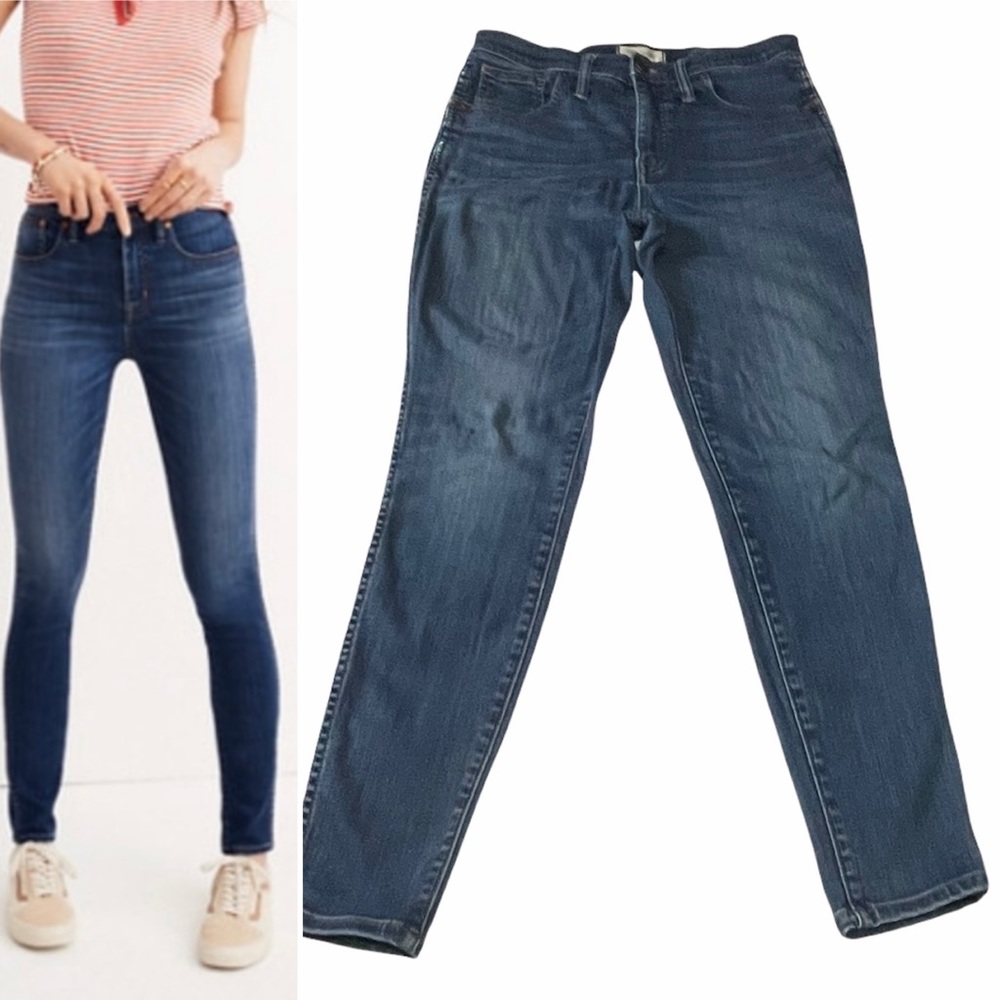 Madewell 10" High-Rise Skinny Jeans
